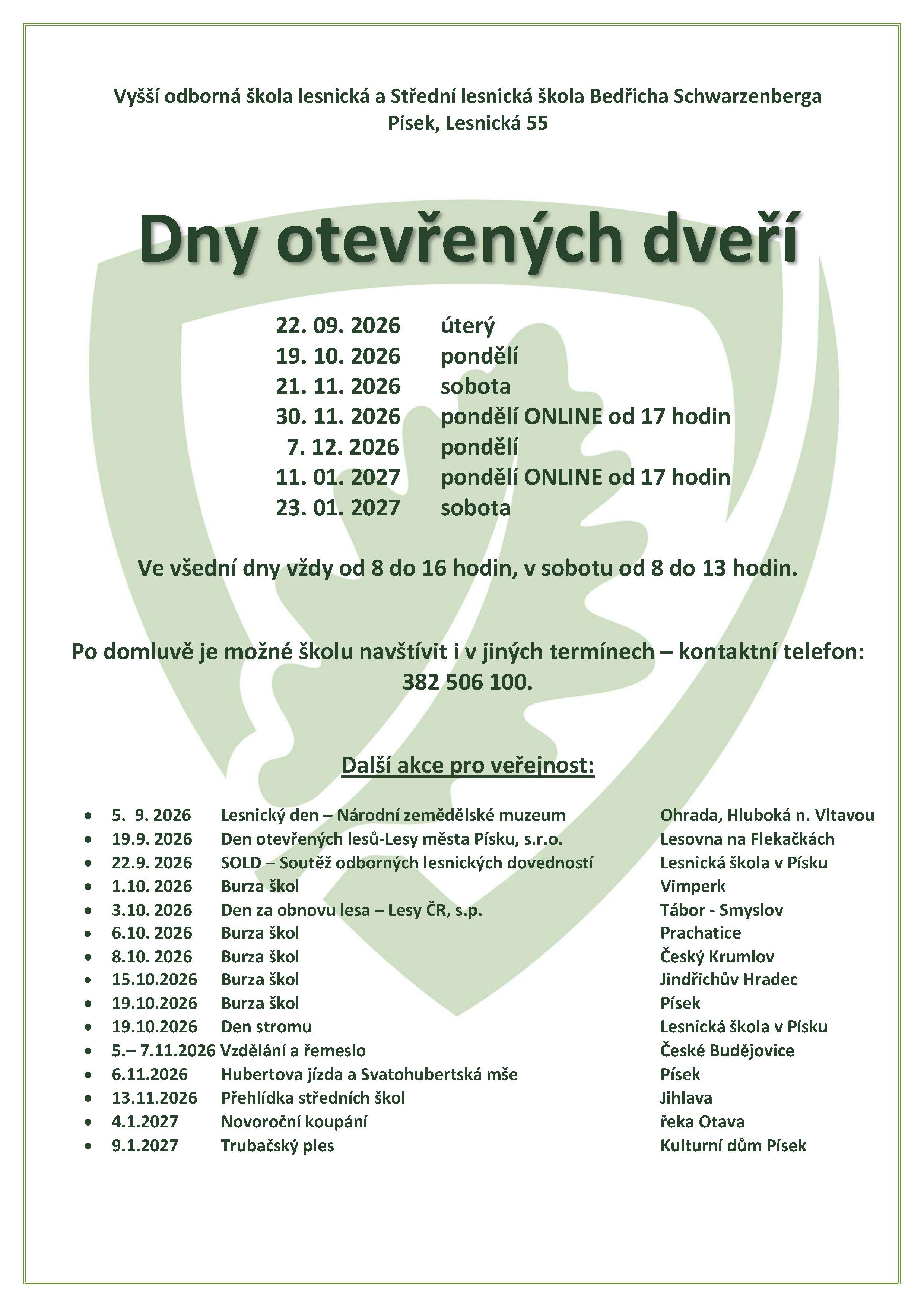 Dny otevřených dveří