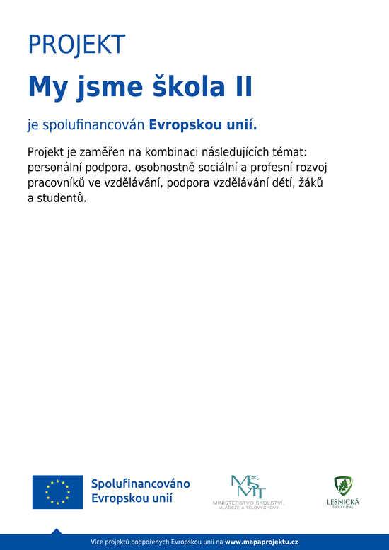 My jsme škola II