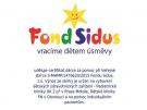 Certifikát dárce - Fond Sidus